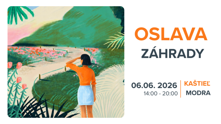 plagat oslava zahrady